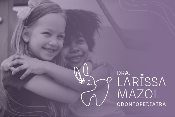Identidade Visual Larissa Mazol • Odontopediatra
