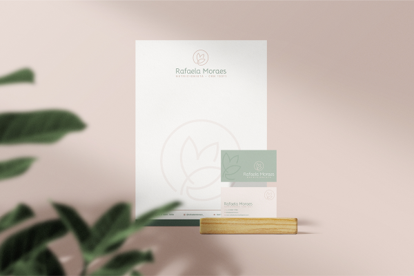 Identidade Visual Rafaela Moraes • Nutricionista
